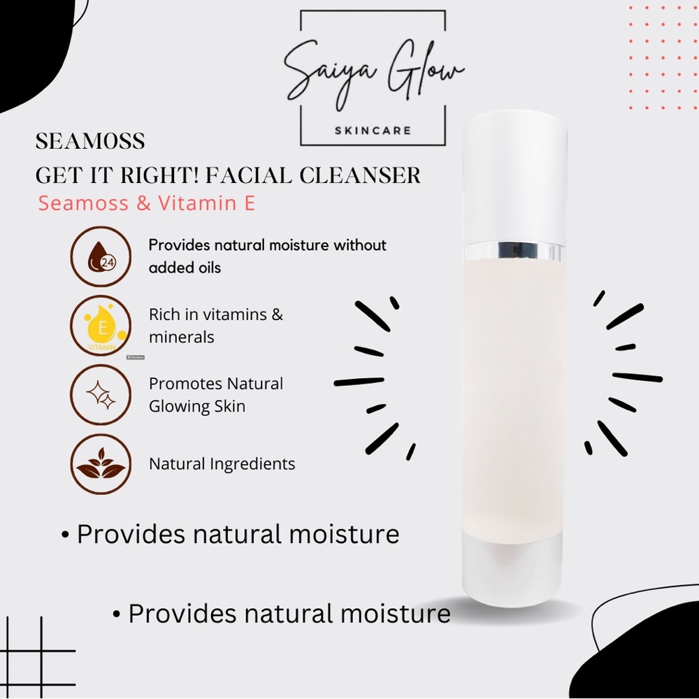😊FACIAL CLEANSER BY SAIYA GLOW